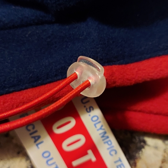 ROOTS 2002 USA Olympic Beenie Salt Lake City NWT Vintage Adjustable - Picture 5 of 5